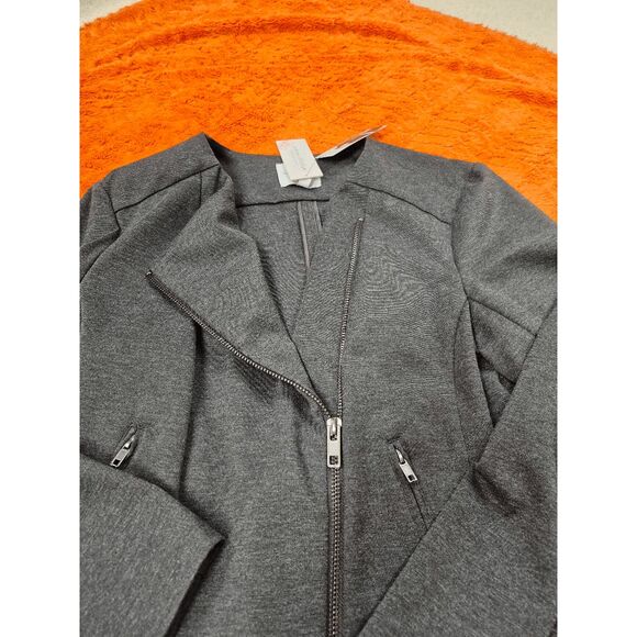 NWT Catherine Malandrino Jacket with Assymetrical zip - Picture 9 of 11